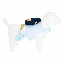 Colete com guia para cachorro